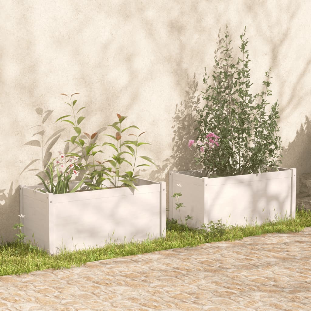 Plantenbakken 100X50X50 Cm Massief Grenenhout