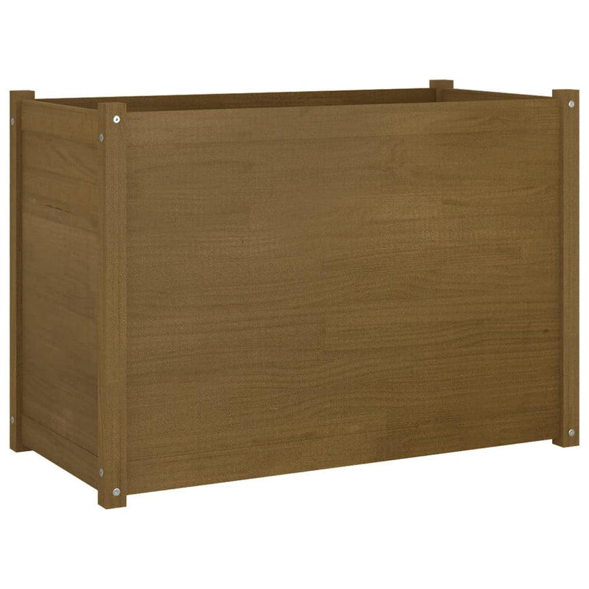 Plantenbak 100X50X70 Cm Massief Grenenhout