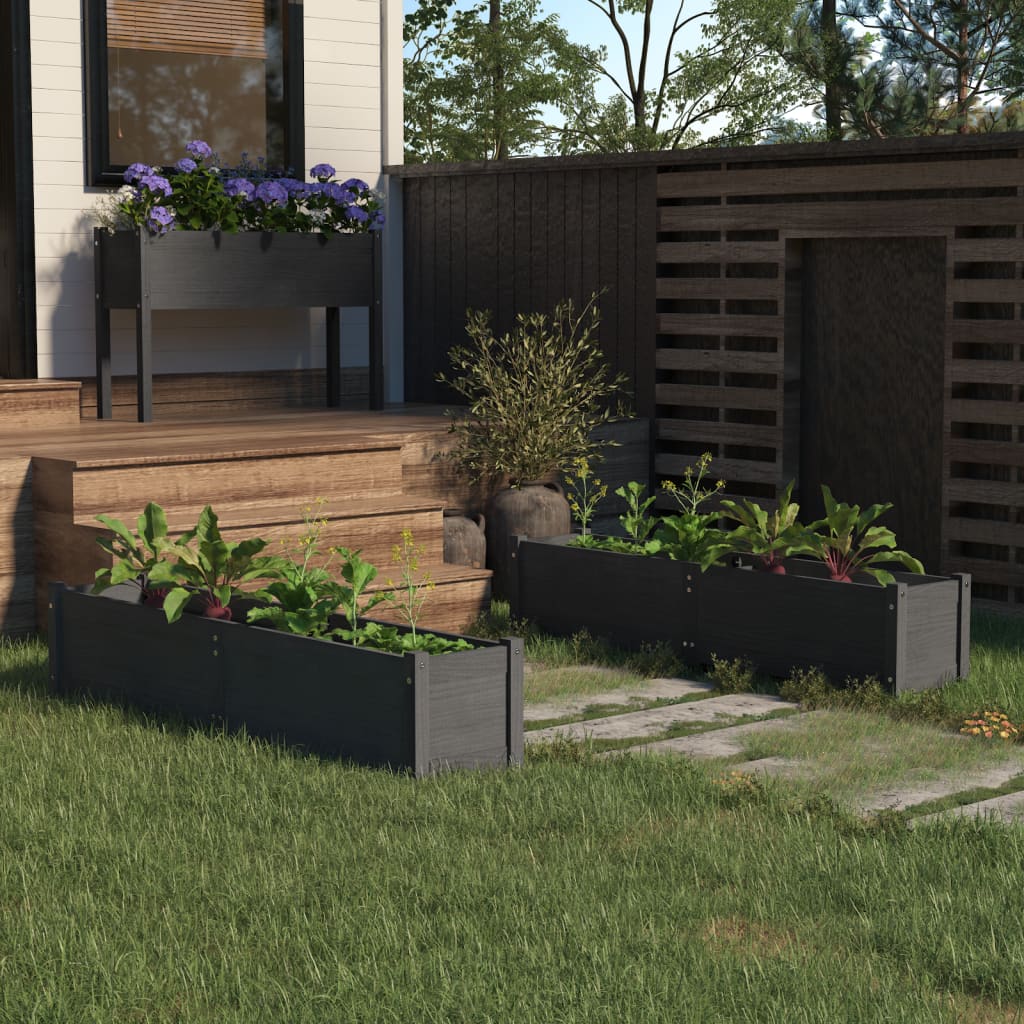 Plantenbakken Verhoogd 150X31X31 Cm Grenenhout