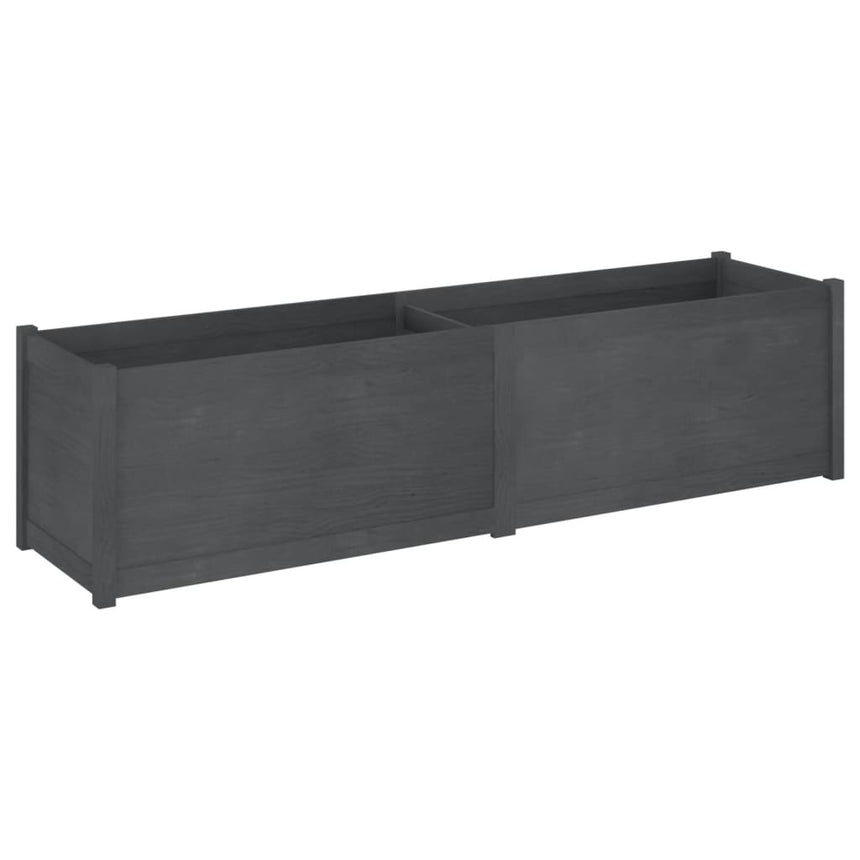 Plantenbak 200X50X50 Cm Massief Grenenhout