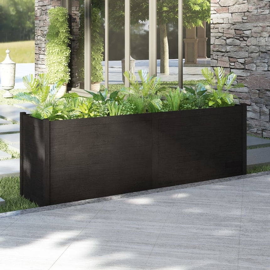Plantenbak 200X50X70 Cm Massief Grenenhout