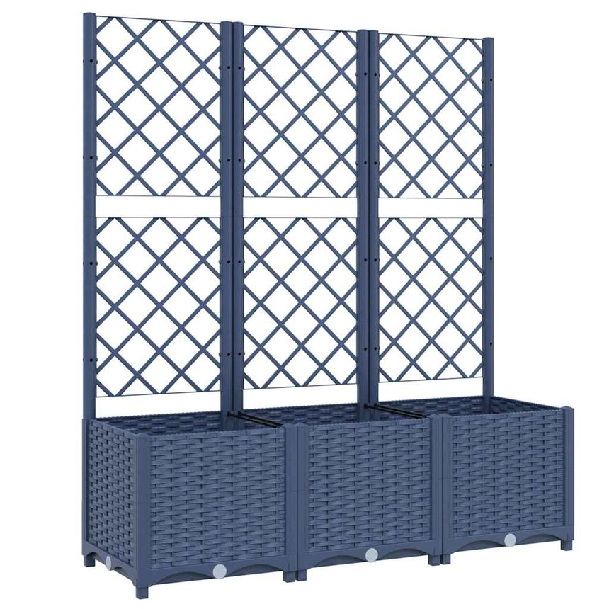 Plantenbak Met Latwerk Polypropeen