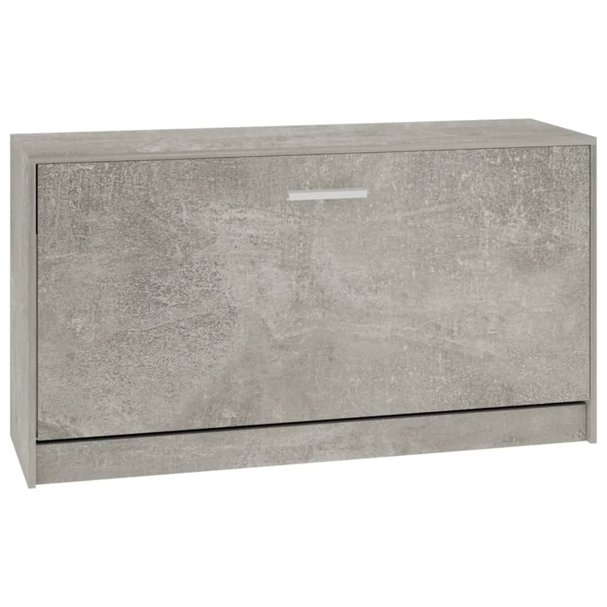 Schoenenbank 80X24X45 Cm Bewerkt Hout Betongrijs