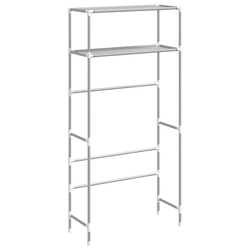 Wasmachinerek 2-Laags 69X28X143 Cm Ijzer