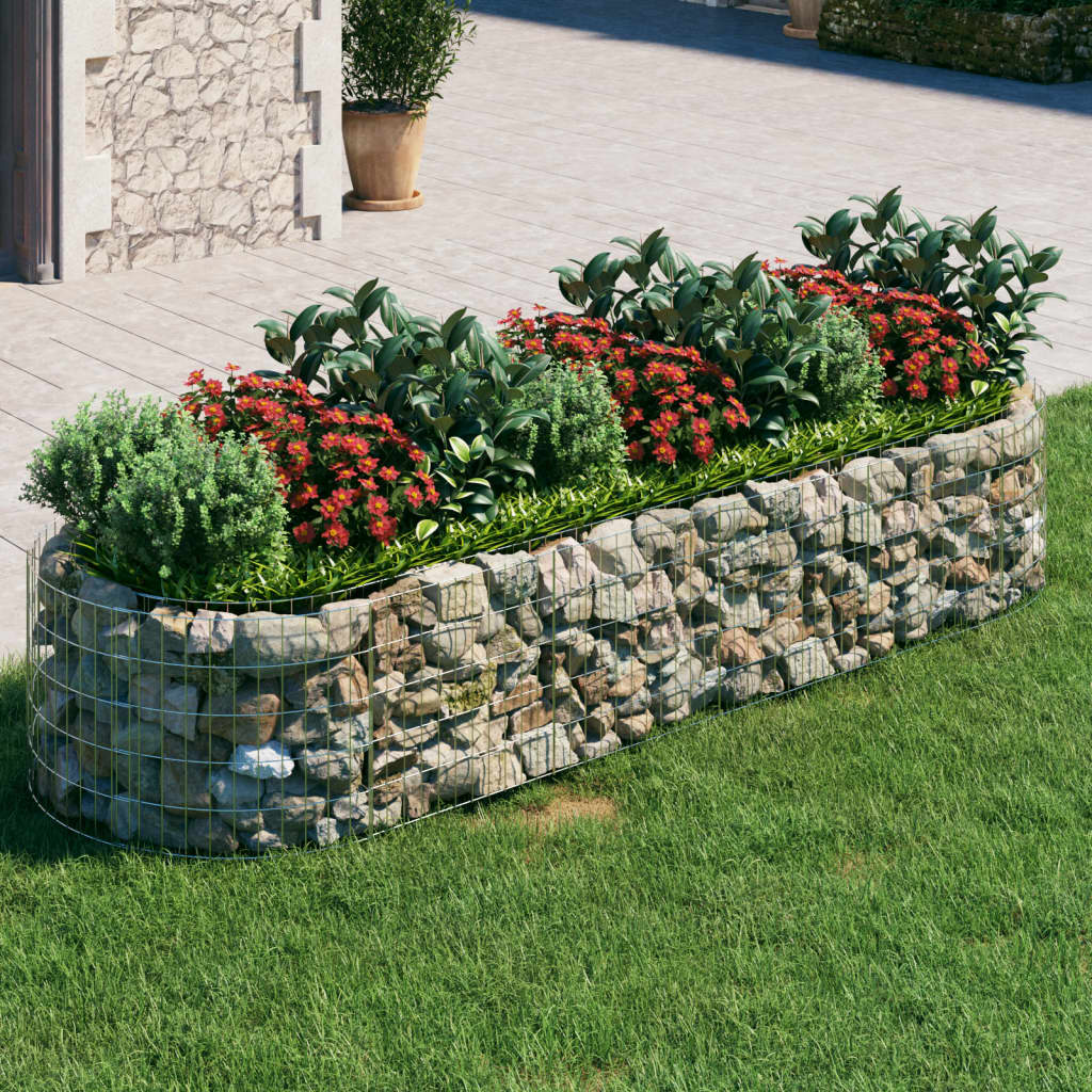 Gabion Plantenbak Verhoogd Gegalvaniseerd Ijzer