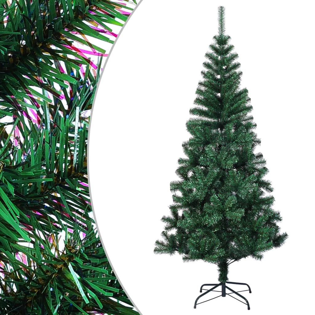 Kunstkerstboom Met Iriserende Uiteinden 150 Cm Pvc Groen
