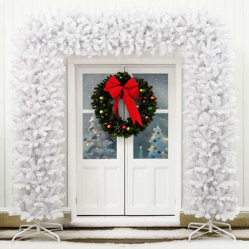 Kerstboog 240 Cm Wit