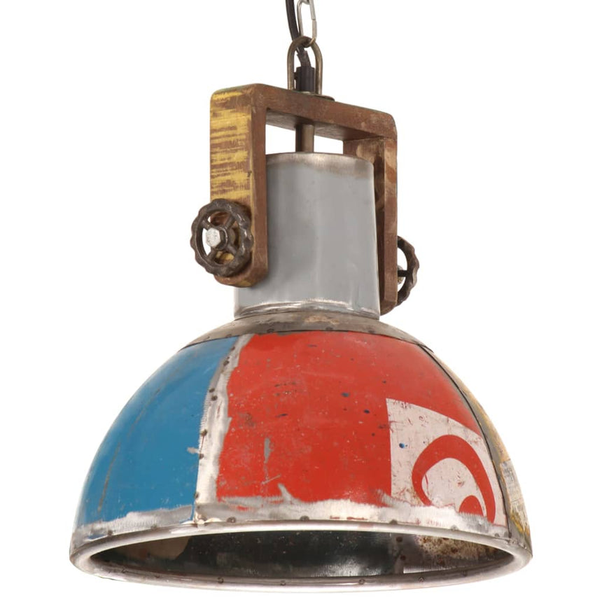 Hanglamp Industrieel Rond 25 W E27 30 Cm Meerkleurig Multikleur