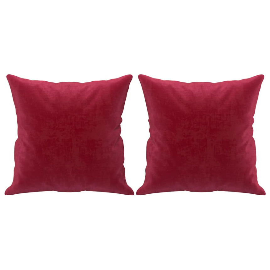 Sierkussens 2 St 40X40 Cm Fluweel