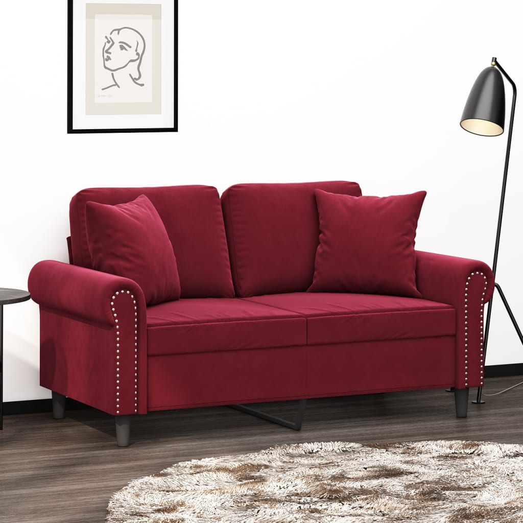 Sierkussens 2 St 40X40 Cm Fluweel