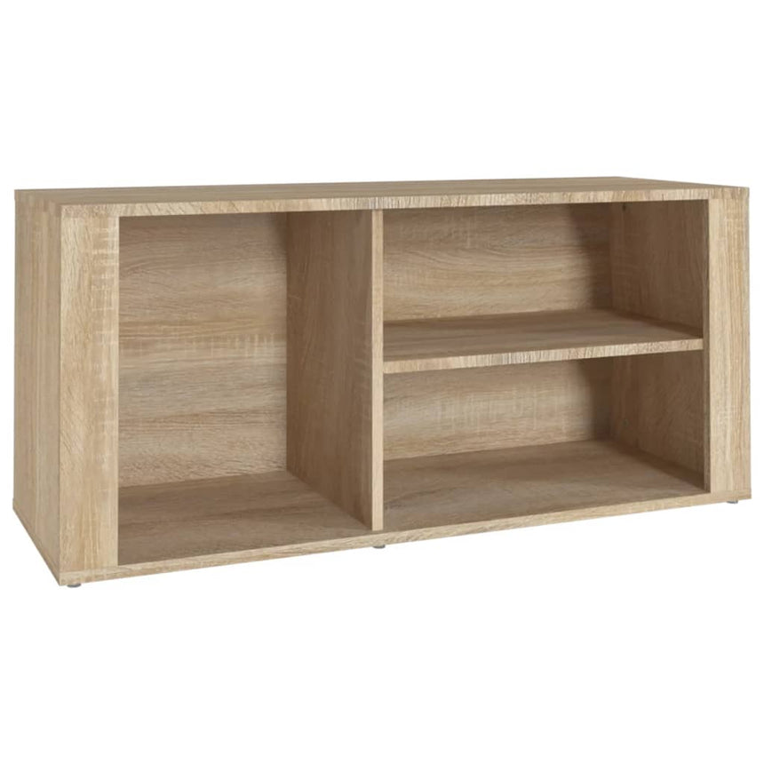 Schoenenkast 100X35X45 Cm Bewerkt Hout Kleurig Sonoma Eiken