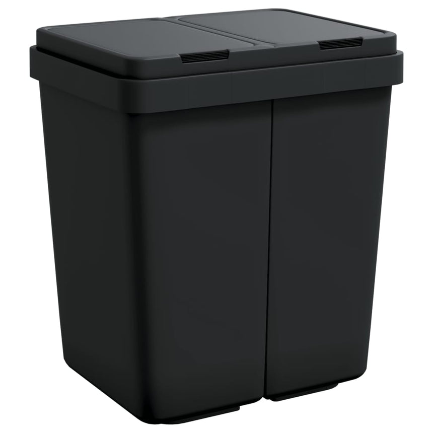 Dubbele Vuilnisbak 2X25 L Kleurig
