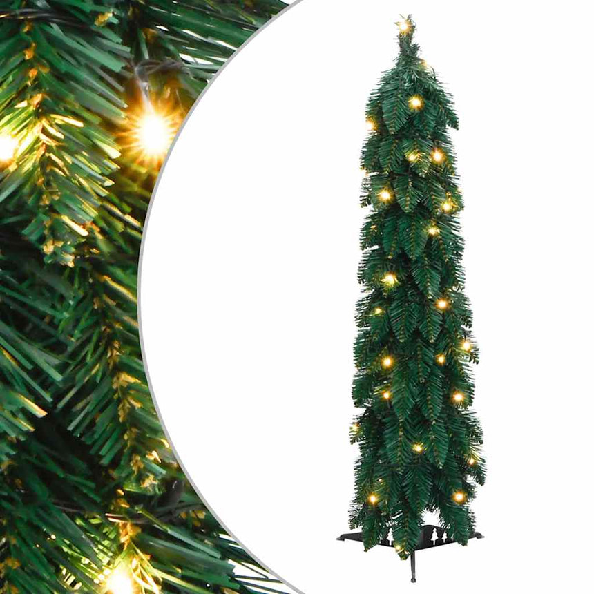 Kunstkerstboom Met Verlichting 60 Led's Groen