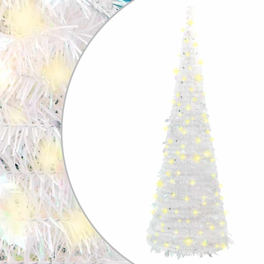 Kunstkerstboom Pop-Up 200 Led's Wit