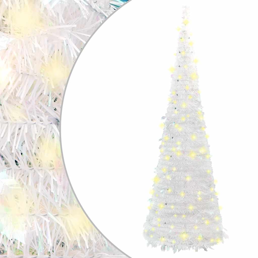 Kunstkerstboom Pop-Up 200 Led's Wit