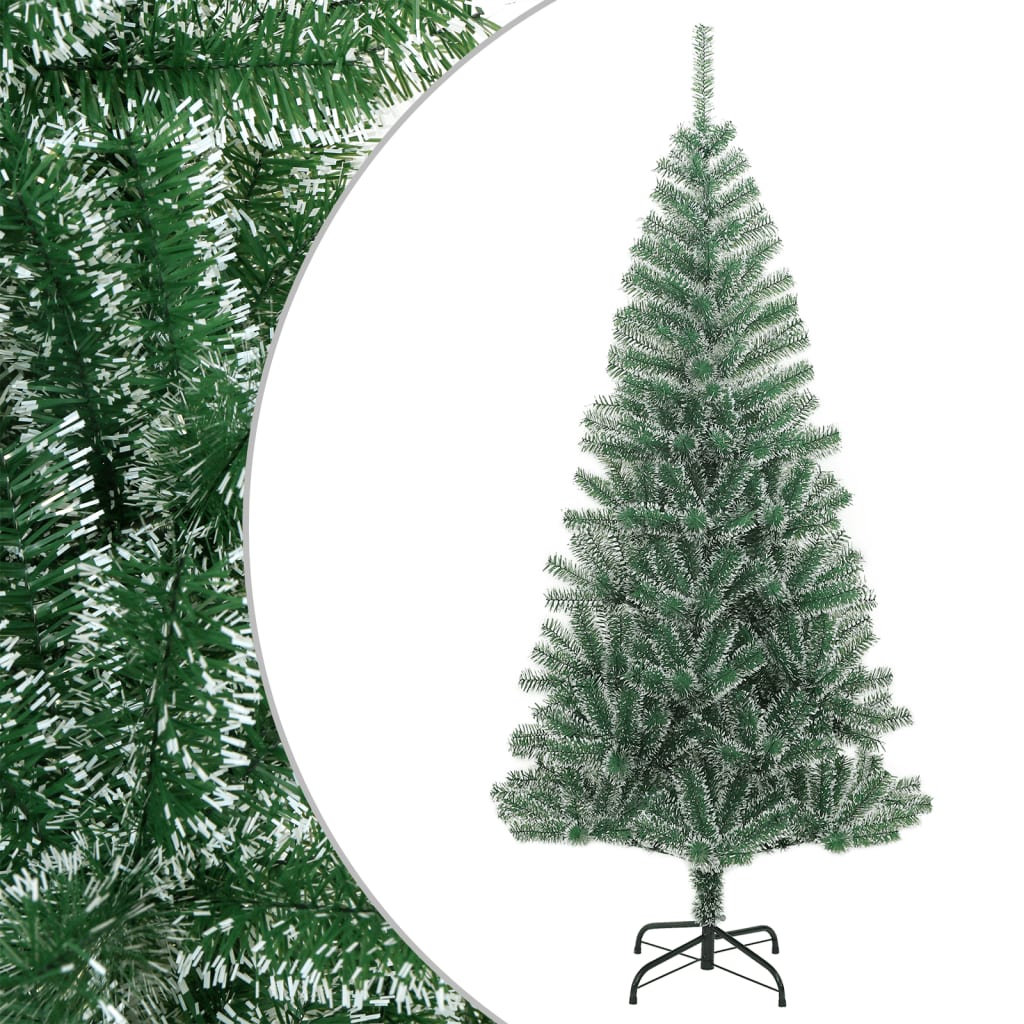 Kunstkerstboom Met Sneeuw Groen Sonoma Eiken