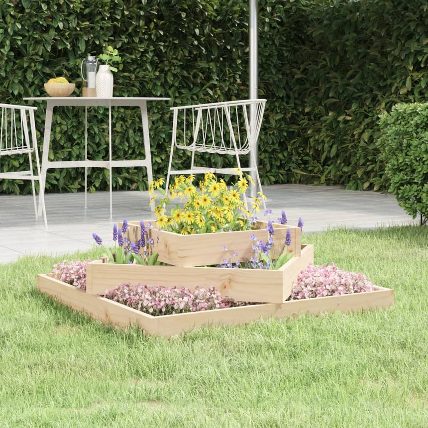 Plantenbak Massief Grenenhout