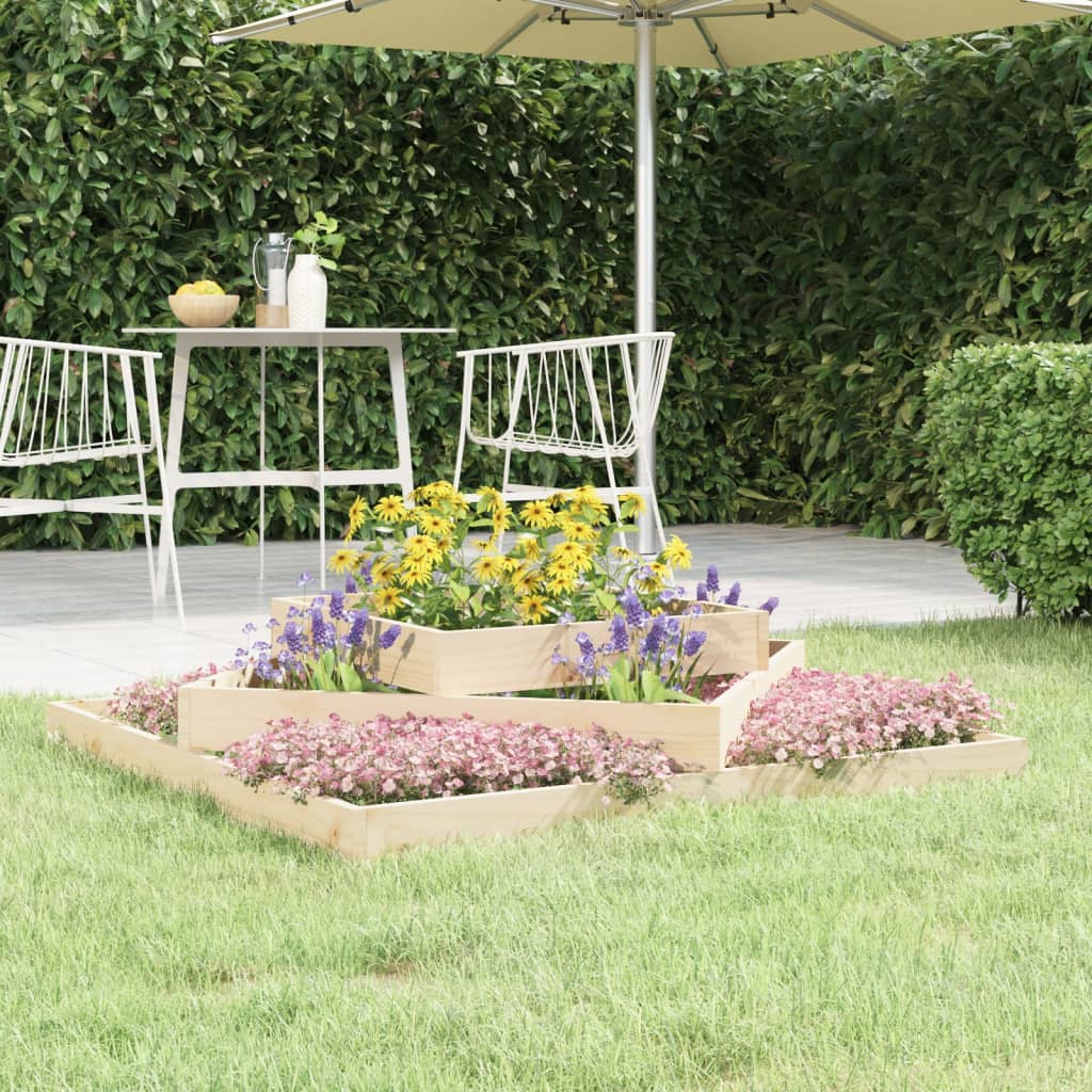 Plantenbak Massief Grenenhout
