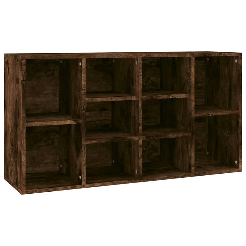Schoenenbank 103X30X55 Cm Bewerkt Hout Kleurig Gerookt Eiken