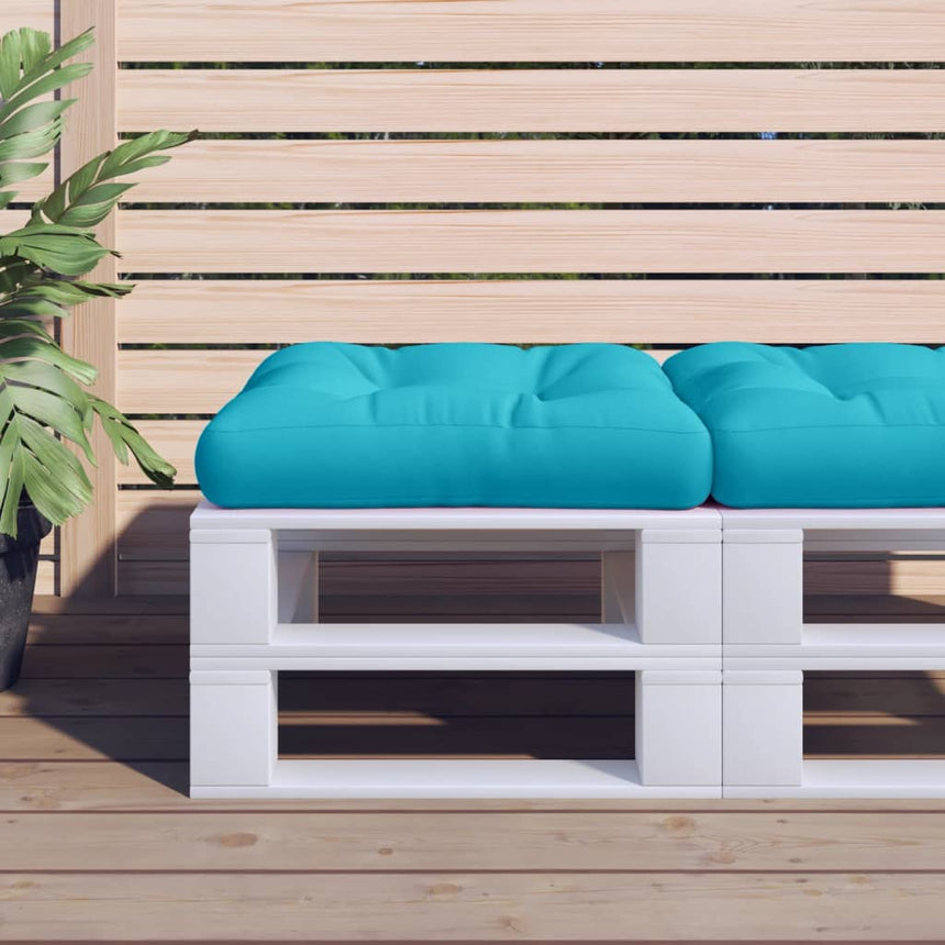 Palletkussen Stof Turquoise
