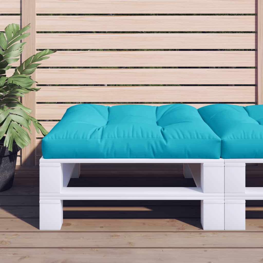 Palletkussen Stof Turquoise