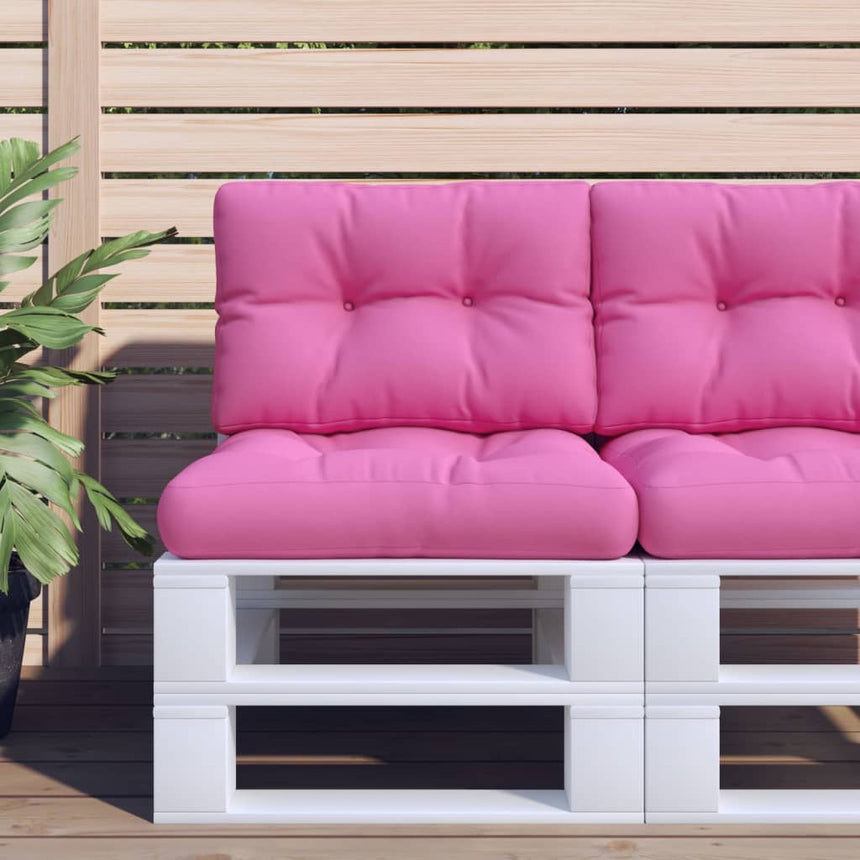 Palletkussens 2 St Stof Roze