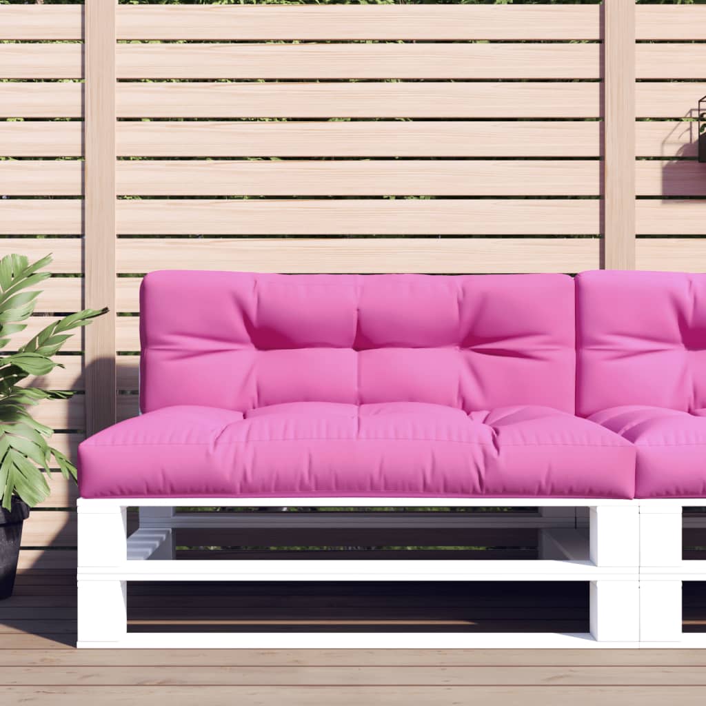 Palletkussens 2 St Stof Roze