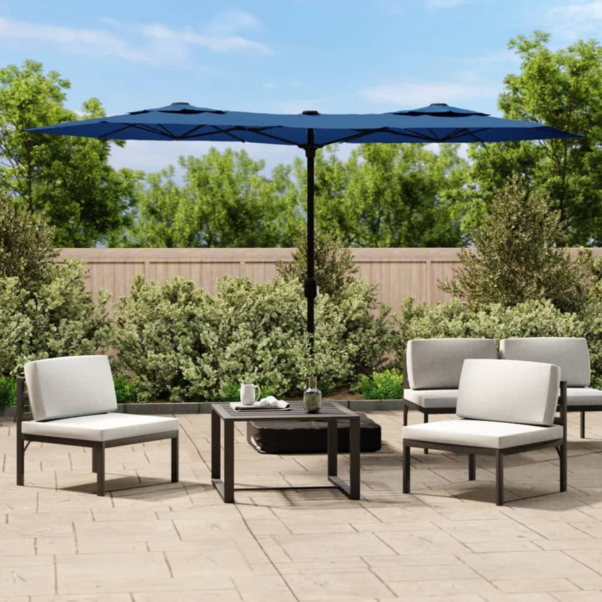 Parasol Dubbel Dak 316X145 Cm