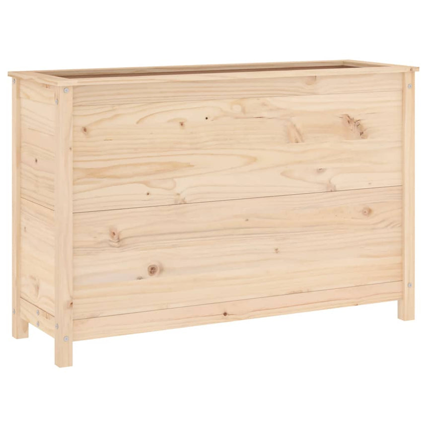 Plantenbak Verhoogd 119,5X40X78 Cm Massief Grenenhout