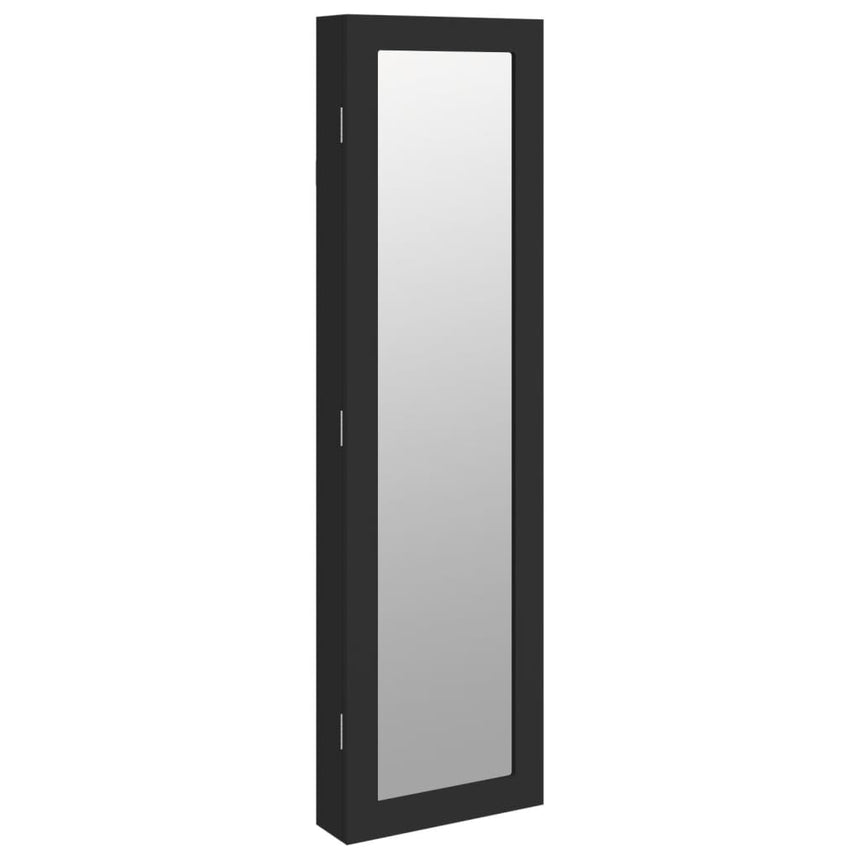 Sieradenkast Met Spiegel Wandgemonteerd 30X8,5X106 Cm