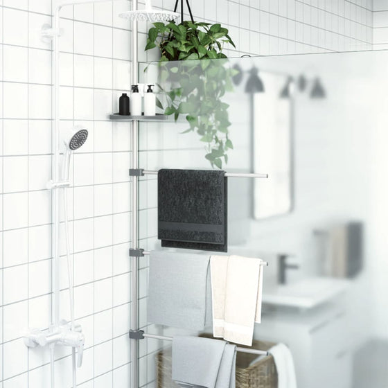 Handdoekenrek 47X280 Cm Aluminium Multikleur