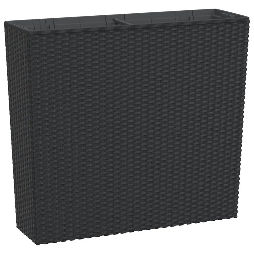 Plantenbak Met Uitneembare Bak Rattan-Look 12/44 L Pp