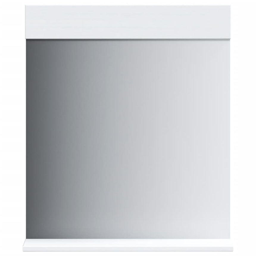 Badkamerspiegel Met Schap Berg 60X12X70 Cm Massief Hout