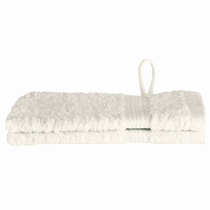 vidaXL Serviette Invité SOLUND 2 pc Crème 15 x 21 cm 550 gsm