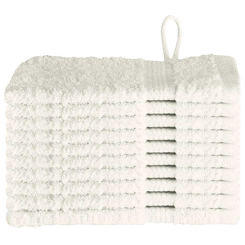 vidaXL Serviette Invité SOLUND 10 pc Crème 15 x 21 cm 550 gsm