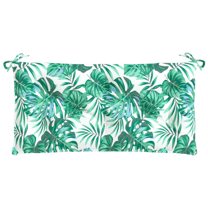 Tuinbankkussen 100X50X7 Cm Oxford Stof Bladpatroon