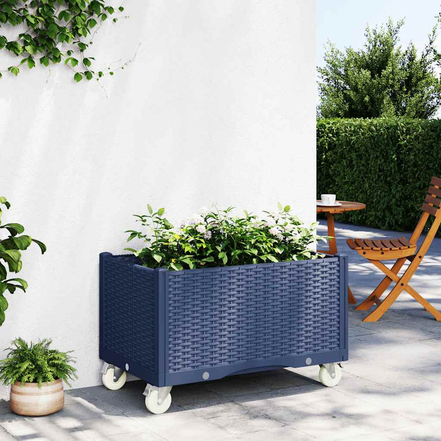 Plantenbak Met Wielen Polypropeen