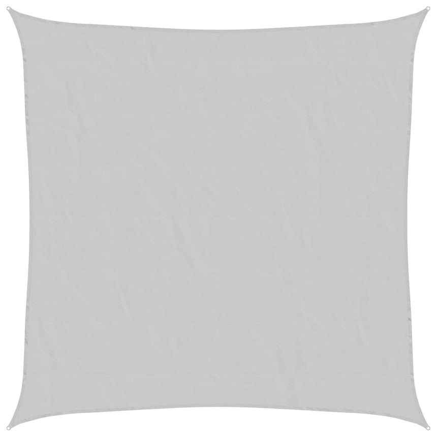 Zonnezeil 100% Polyester Oxford Lichtgrijs