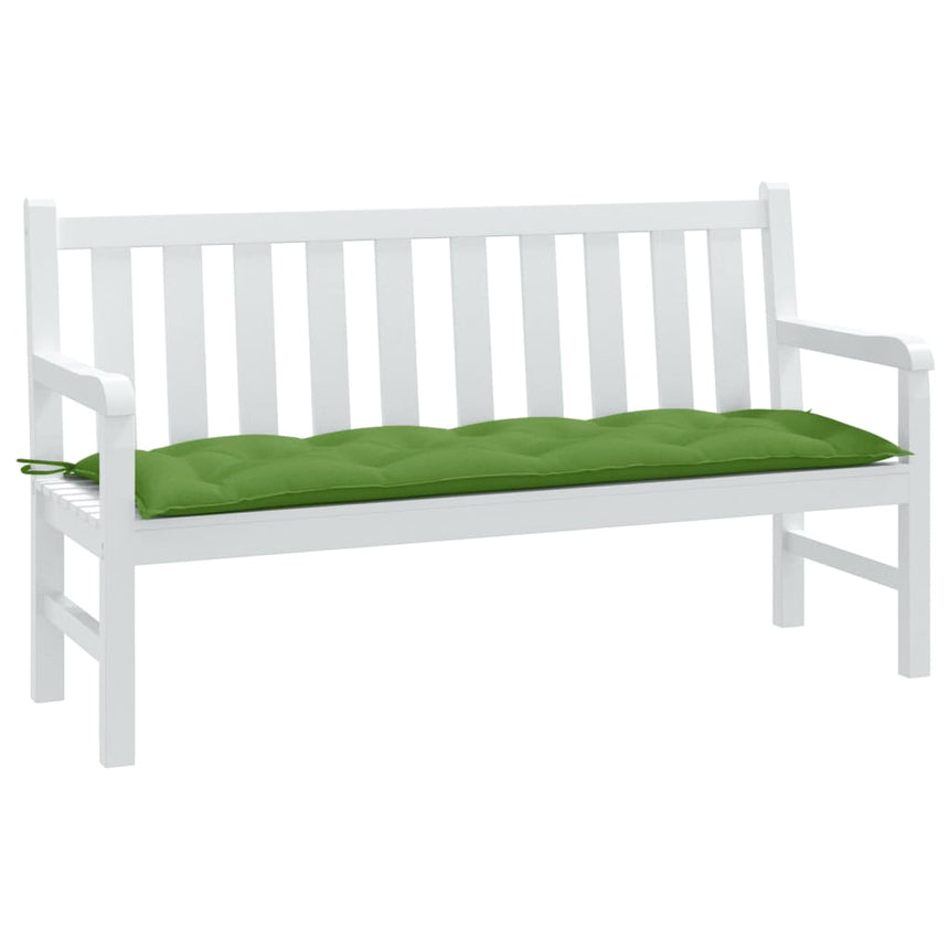 Tuinbankkussen 150X50X7 Cm Stof Gemêleerd Groen