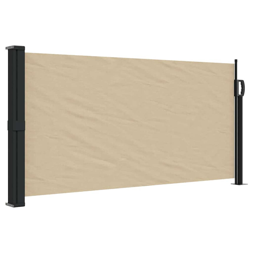 Windscherm Uittrekbaar Beige