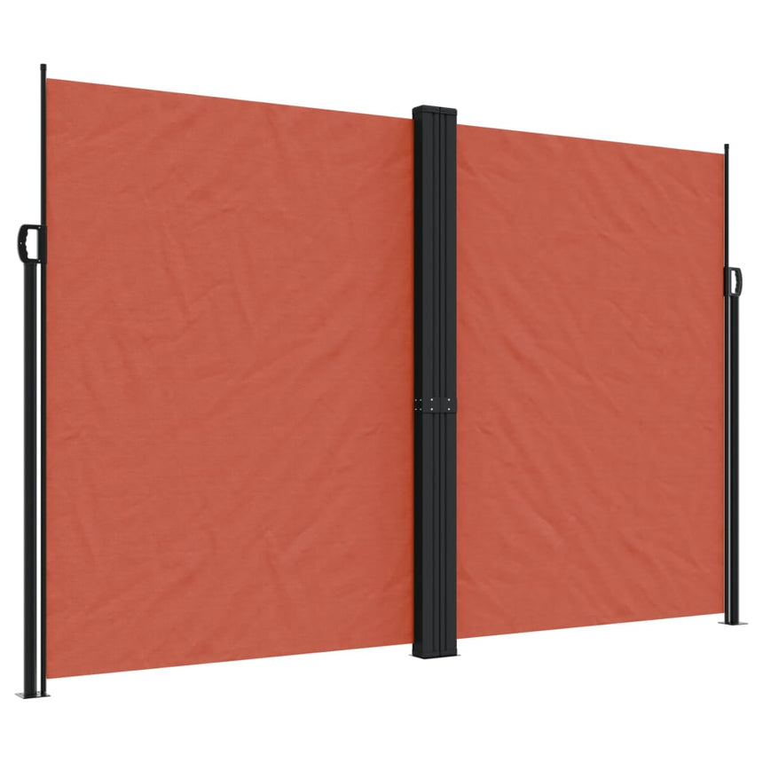 Windscherm Uittrekbaar 220X600 Cm Terracotta