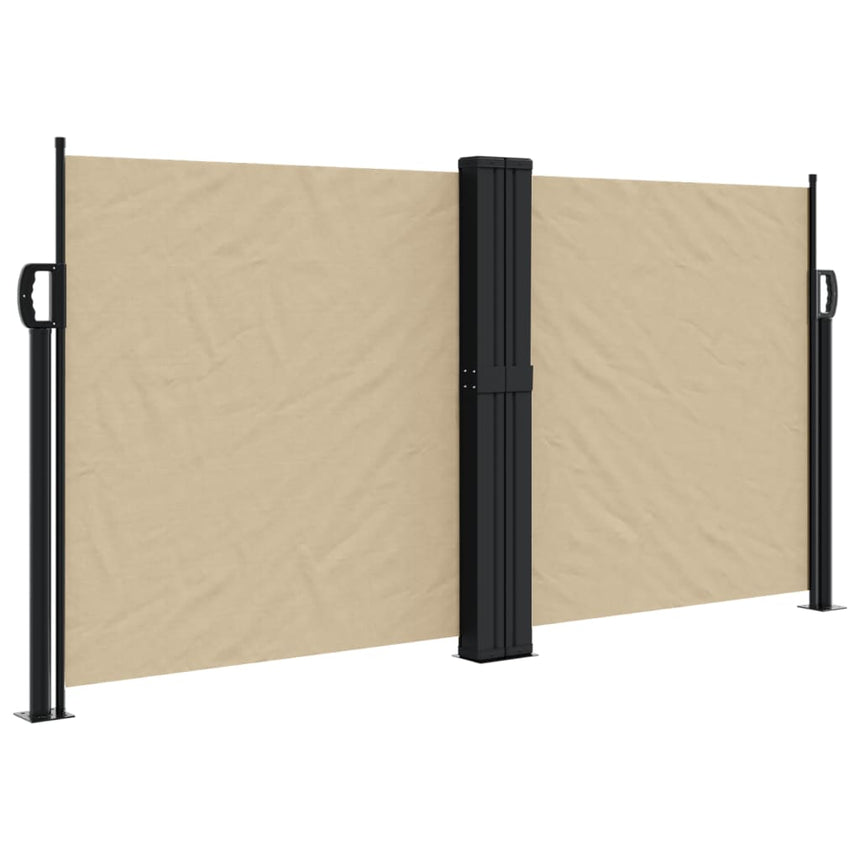 Windscherm Uittrekbaar Beige