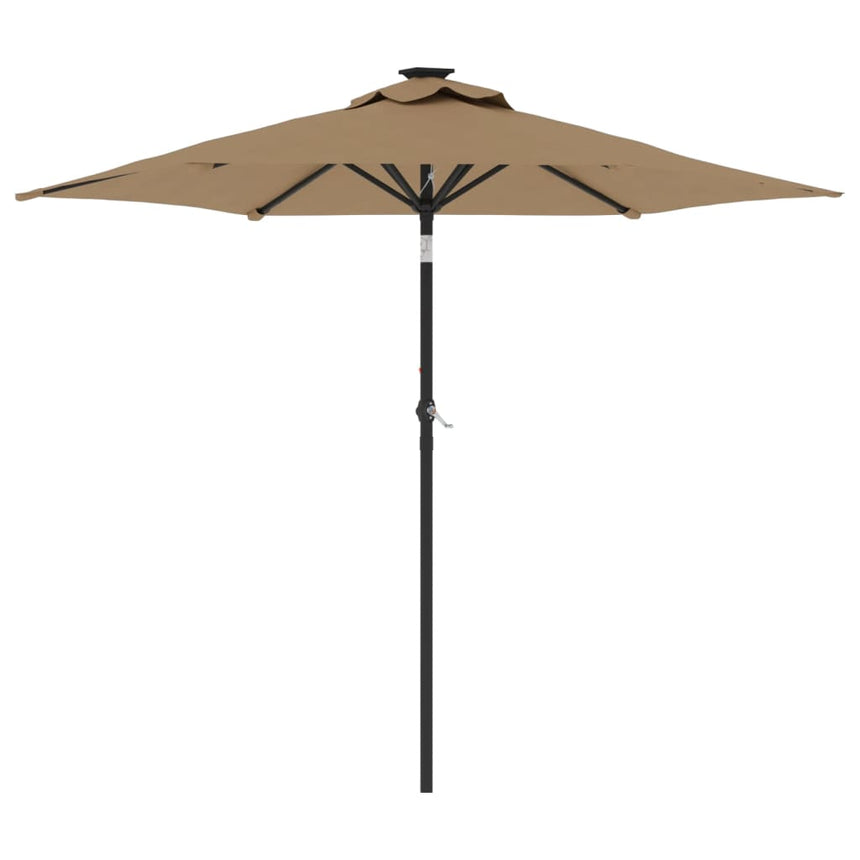 Parasol Met Stalen Paal 225X225X212 Cm