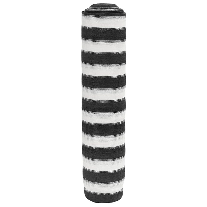 Privacynet 75 G/M² 3,6X10 M Hdpe Kleurig En Antraciet En Wit