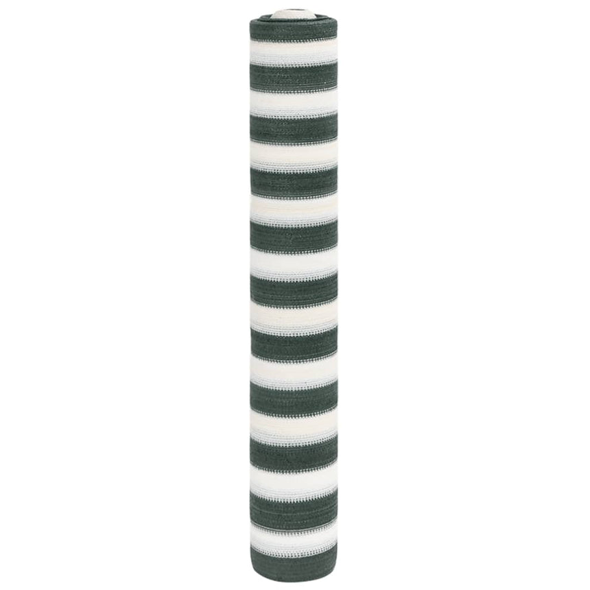 Privacynet 150 G/M² 1,5X25 M Hdpe Groen En Wit