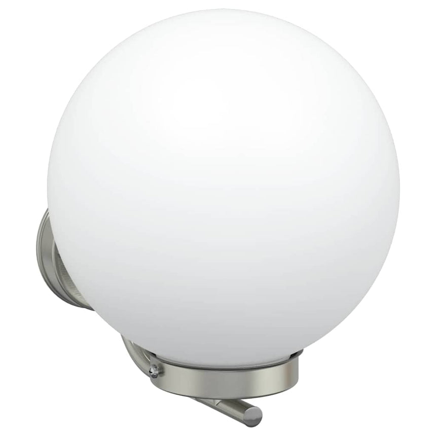 Buitenwandlamp Zilver 29 X 25 X 33 Cm Rvs En Plastic