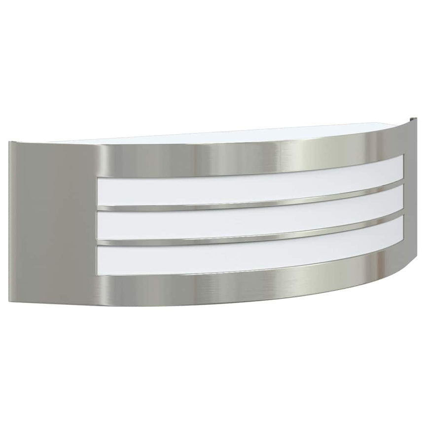 Buitenwandlamp Zilver 32 X 10 X 10 Cm Rvs En Plastic
