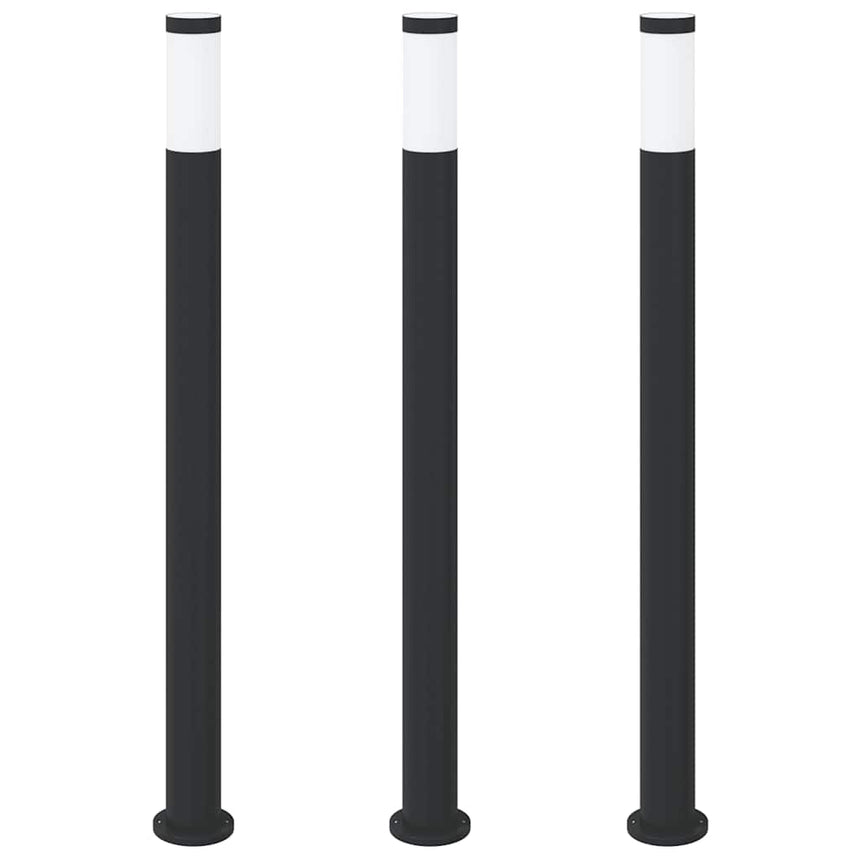 Bolderverlichting 3 Stuks 110 Cm Rvs Ip44