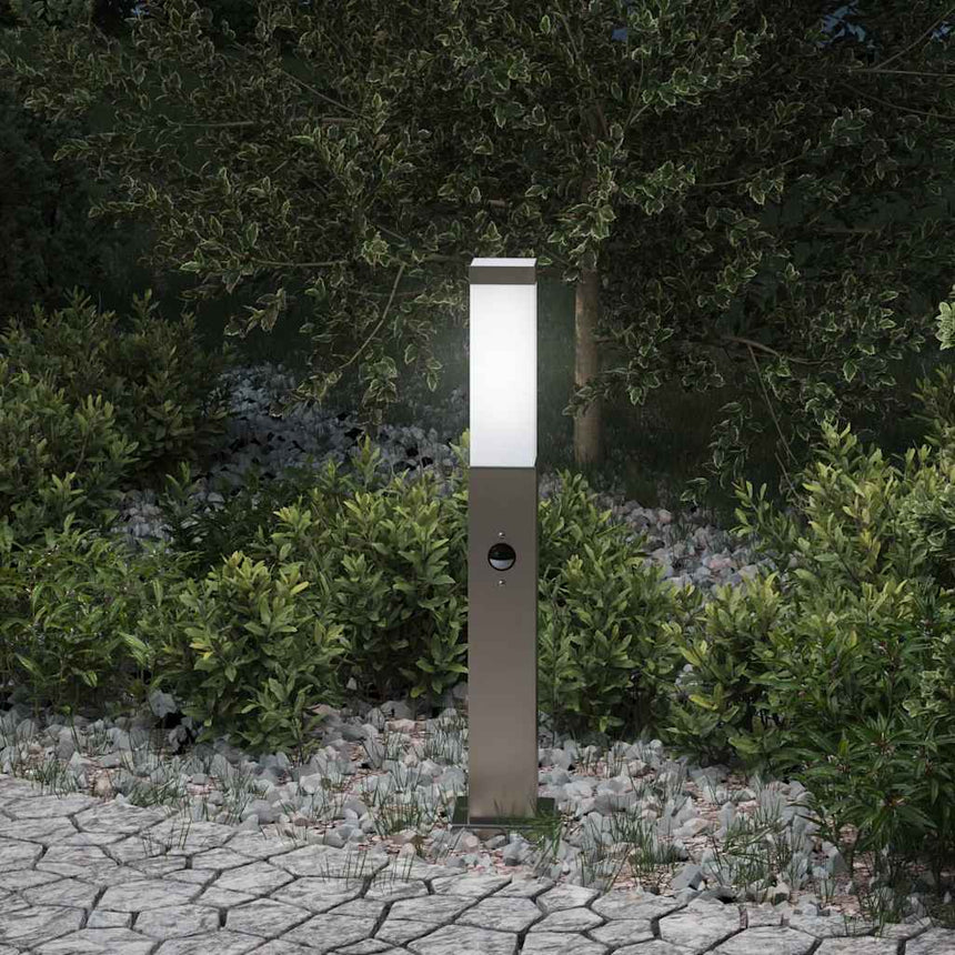 Bolderverlichting Met Sensor 50 Cm Rvs Ip44