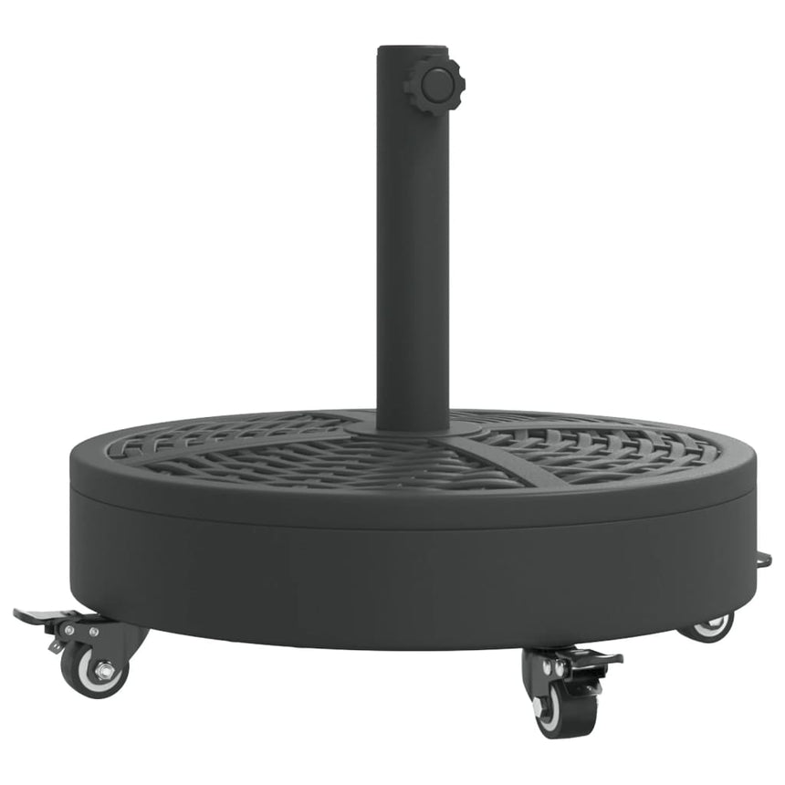 Parasolvoet Met Wielen Voor Stok Van Ø38 / 48 Mm 27 Kg Rond